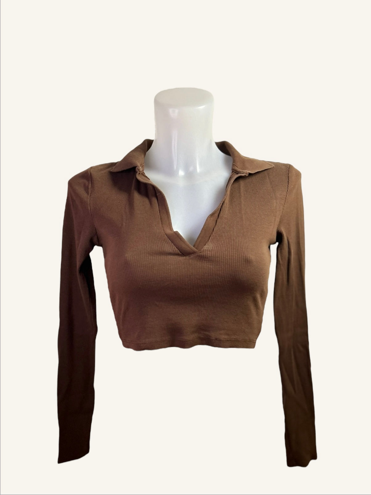 Top de marque Zara Ă col V