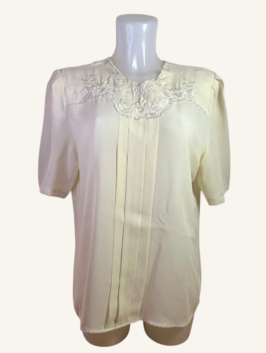 BLOUSE BRODÉE VINTAGE - RHODA LEE