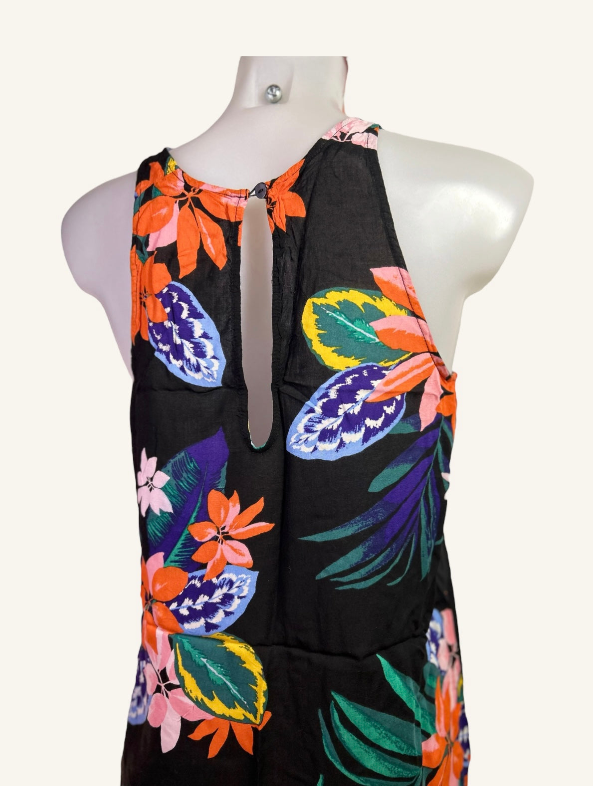 HAUT SANS MANCHE FLEURI - OLD NAVY