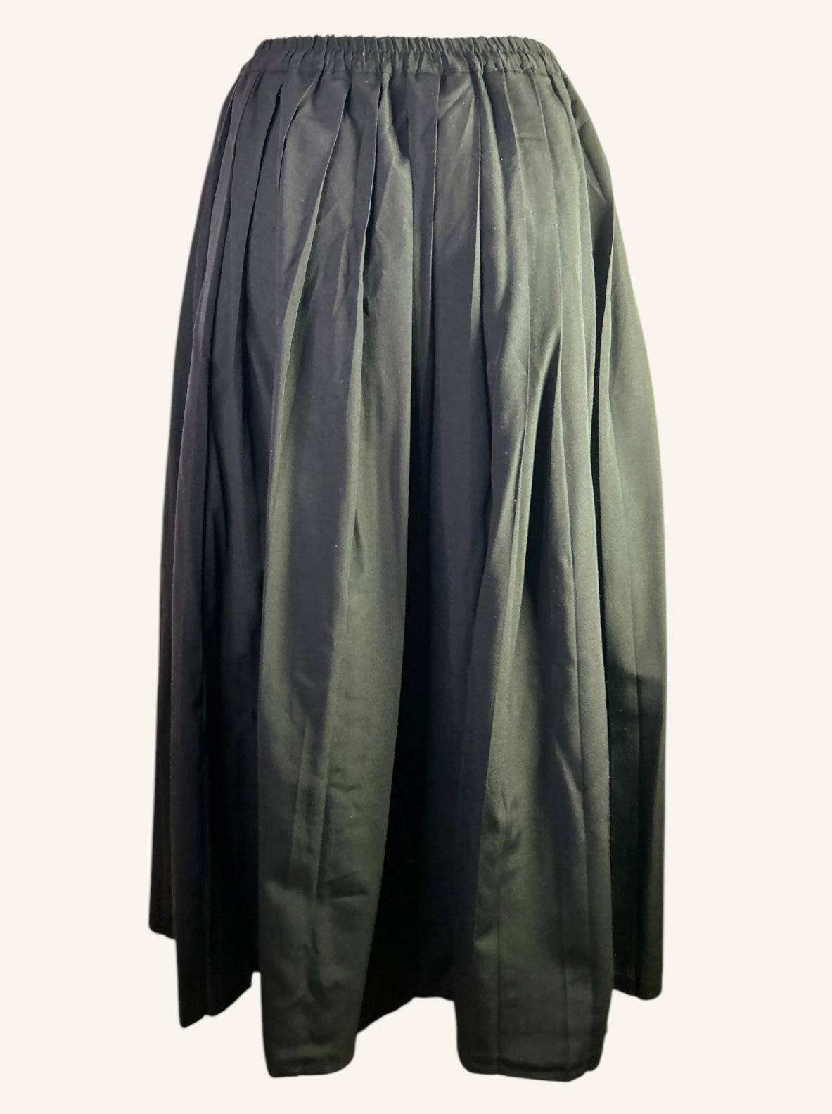 JUPE LONGUE PLISSÉE VINTAGE - CAMAÏEU