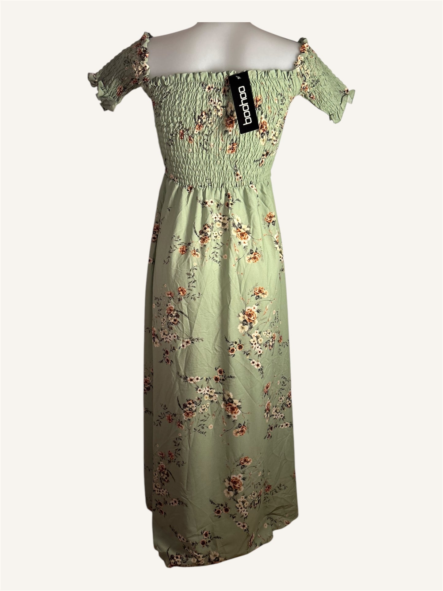 ROBE LONGUE FENDUE - BOOHOO