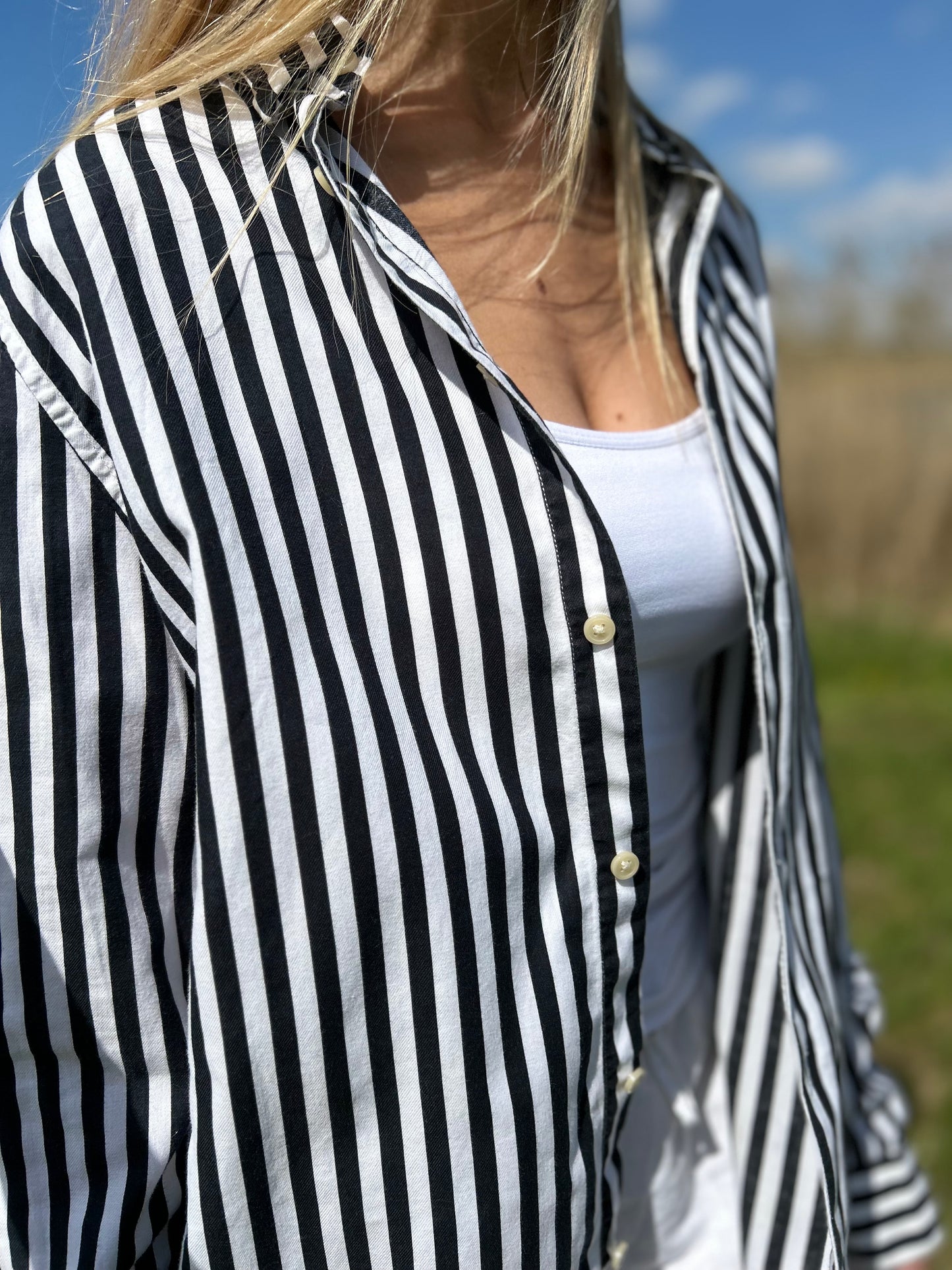 CHEMISE FLUIDE À RAYURES - H&M