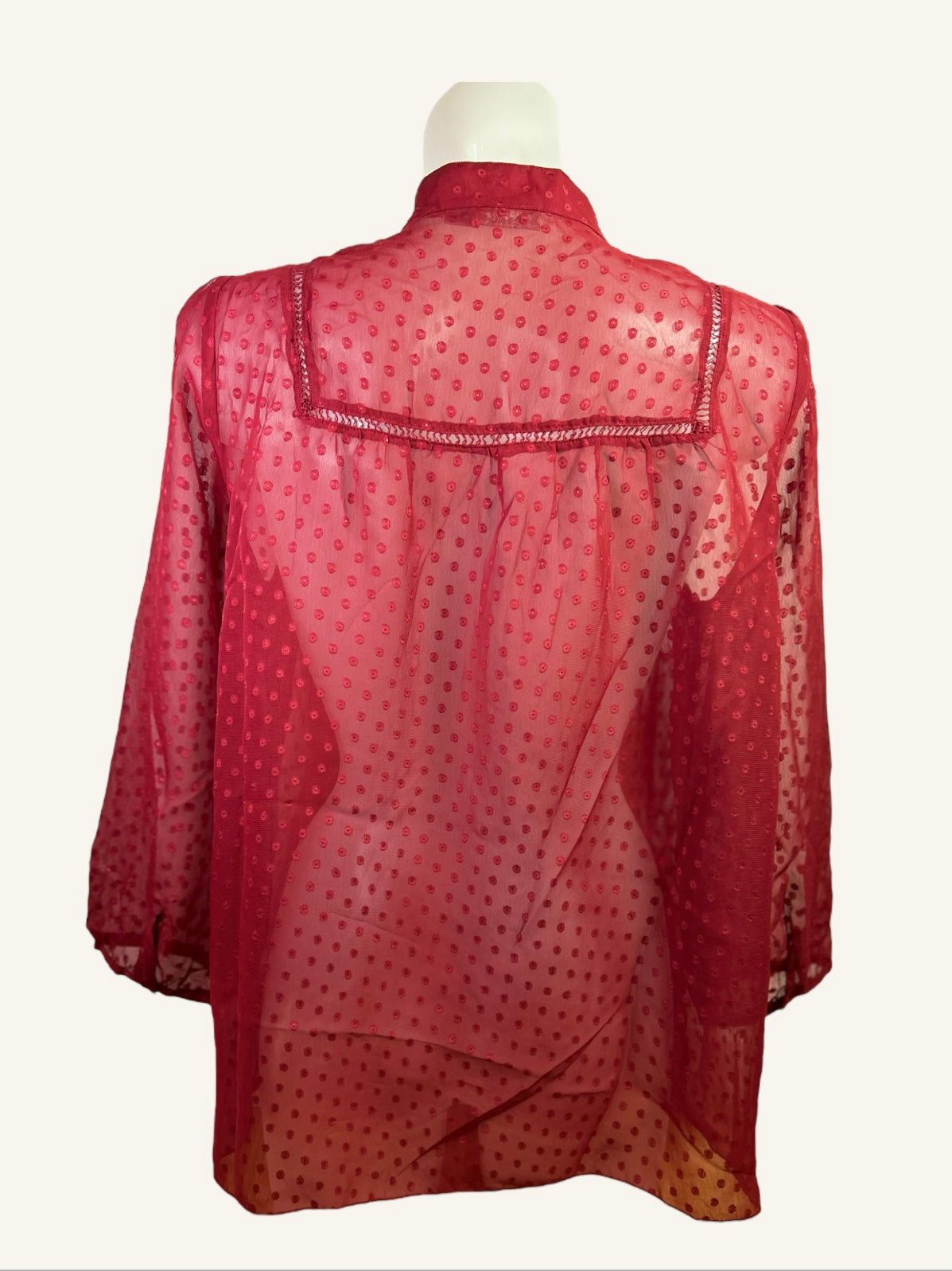BLOUSE BRODEE À BOUTONS - LINDEX