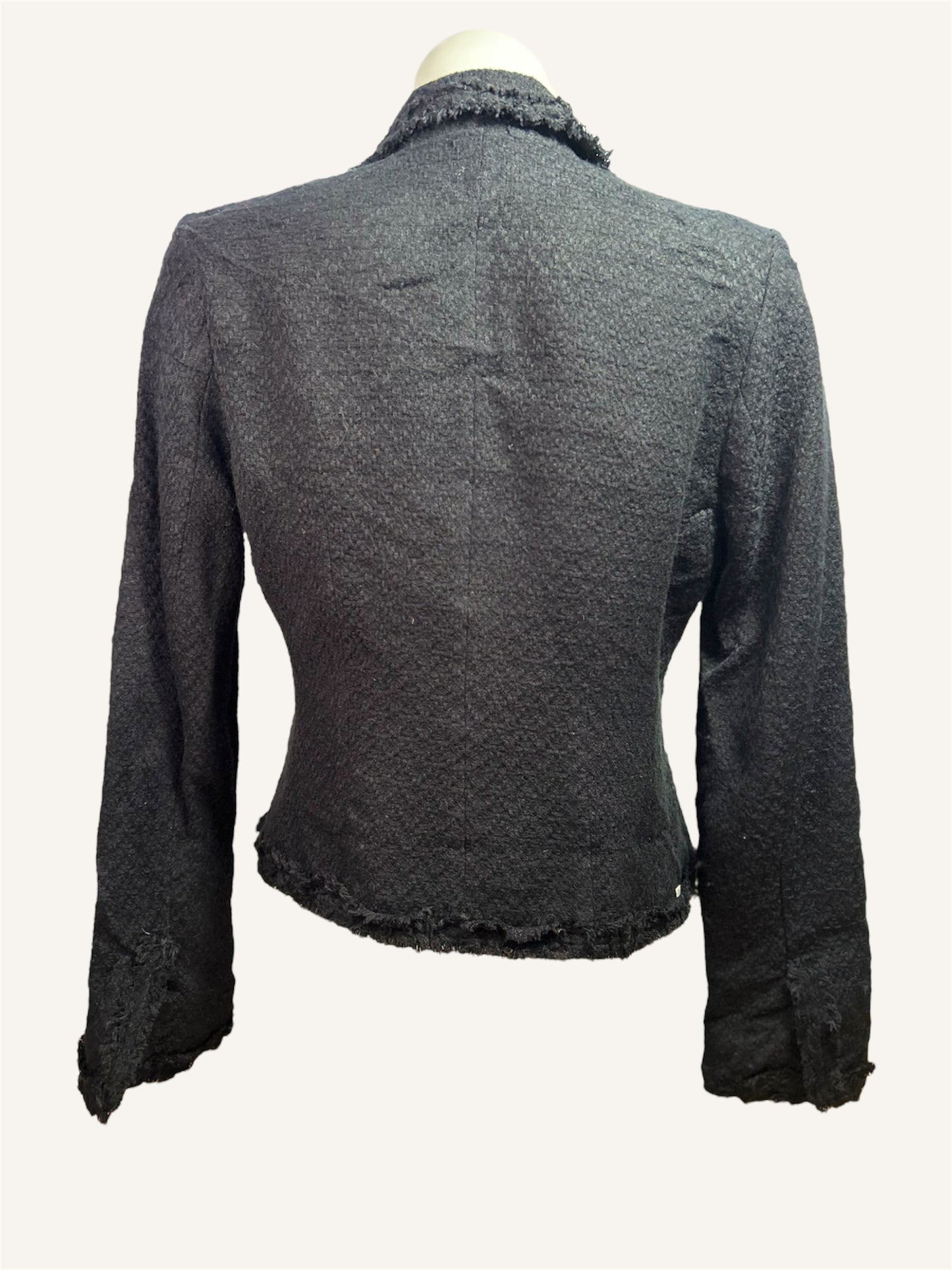 BLAZER À POCHE ET BOUTONS NACRÉS - LIPSTICK