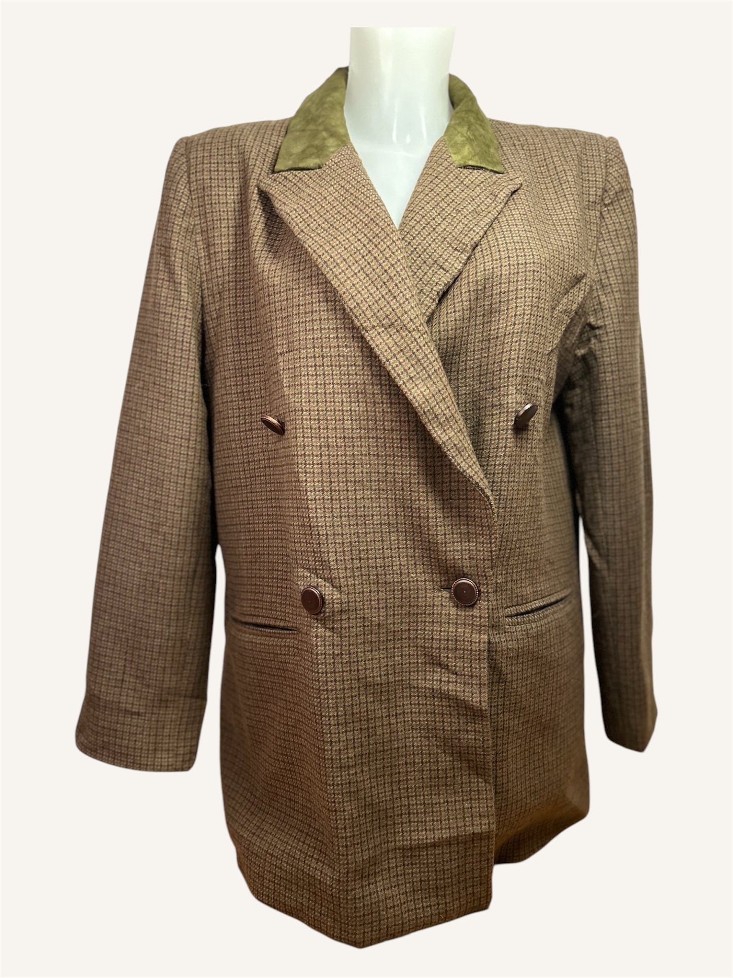 BLAZER À COL REVERS - HERVE BENARD