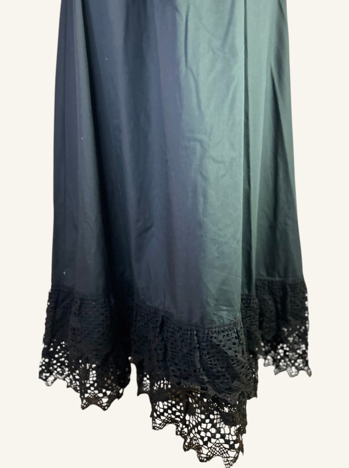 JUPE LONGUE AVEC BRODERIE VINTAGE - COUNTRY LINE