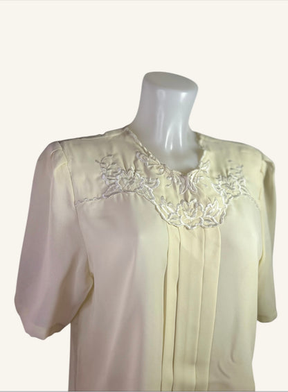 BLOUSE BRODÉE VINTAGE - RHODA LEE