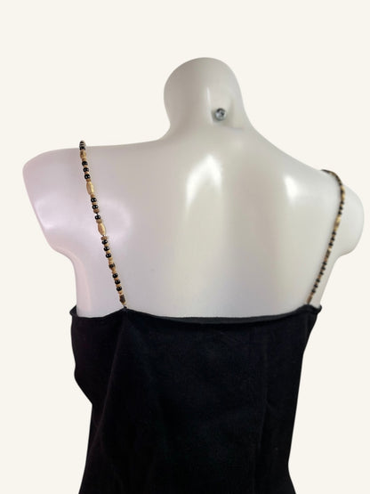 TOP À BRETELLES PERLES - RALPH LAUREN