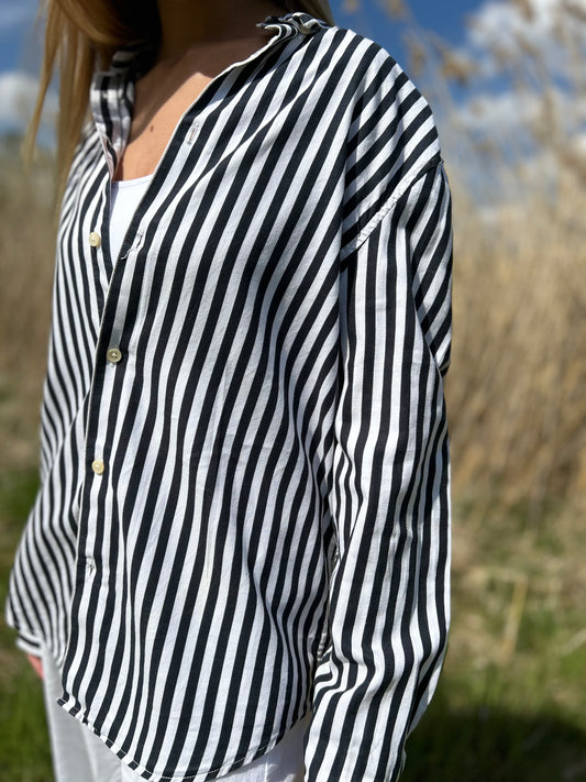 CHEMISE FLUIDE À RAYURES - H&M