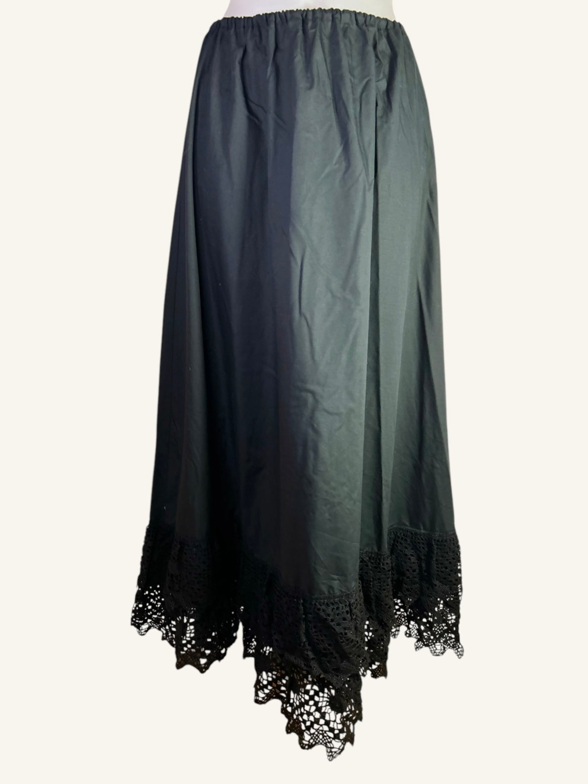 JUPE LONGUE AVEC BRODERIE VINTAGE - COUNTRY LINE