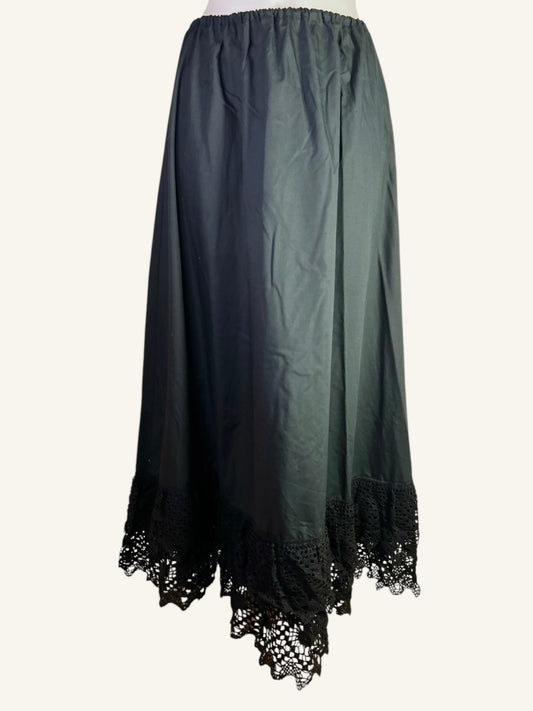 JUPE LONGUE AVEC BRODERIE VINTAGE - COUNTRY LINE