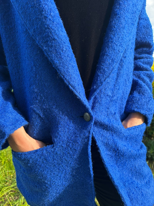 BLAZER ÉLÉGANT PURE LAINE - DELICIA