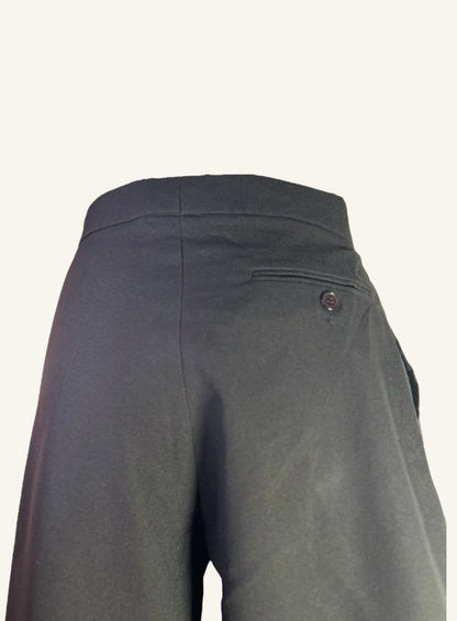 PANTALON À BANDES SATINÉES