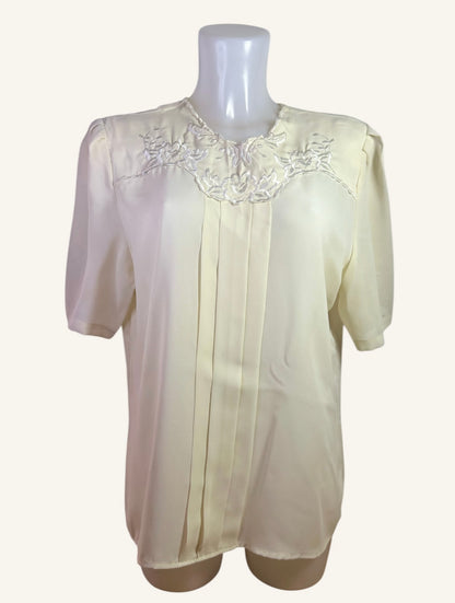 BLOUSE BRODÉE VINTAGE - RHODA LEE