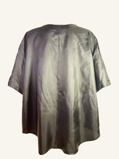 BLOUSE LARGE À COL BOUTONNÉ - ADRIAN JORDAN