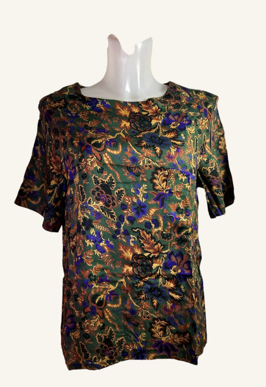 T-SHIRT FLEURI AVEC POCHE À L'AVANT - RADCLIFFE