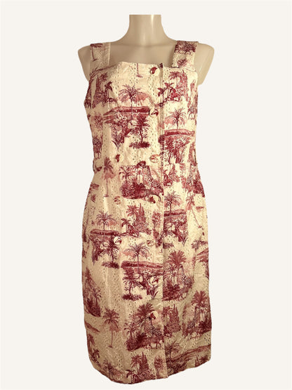 ROBE À MOTIFS - UN JOUR AILLEURS
