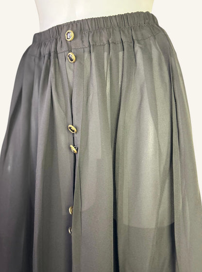 JUPE LONGUE BOUTONNÉE