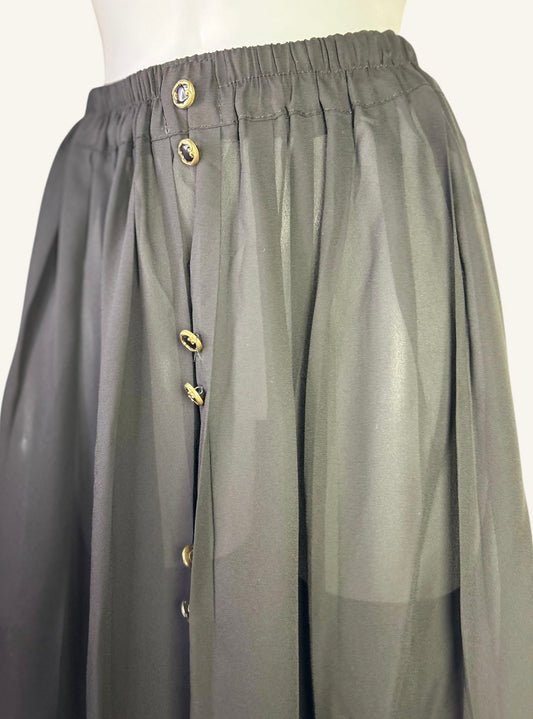 JUPE LONGUE BOUTONNÉE
