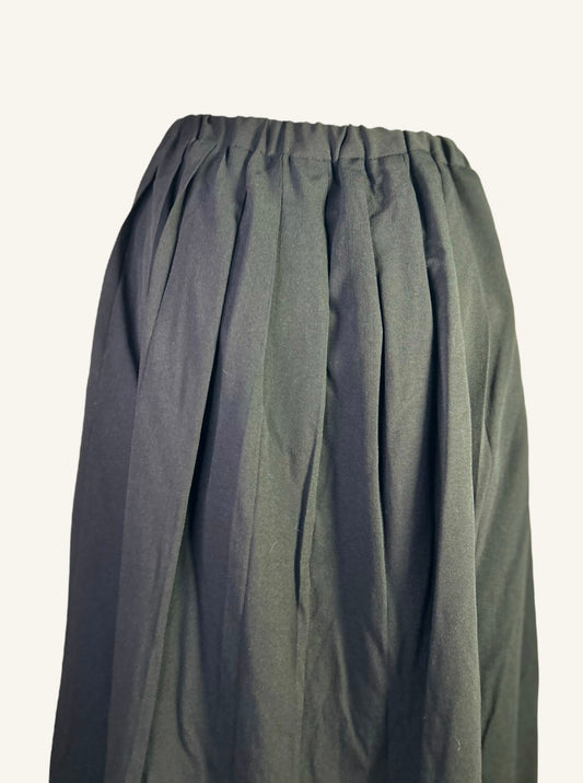 JUPE MI-LONGUE PLISSÉE VINTAGE - AW