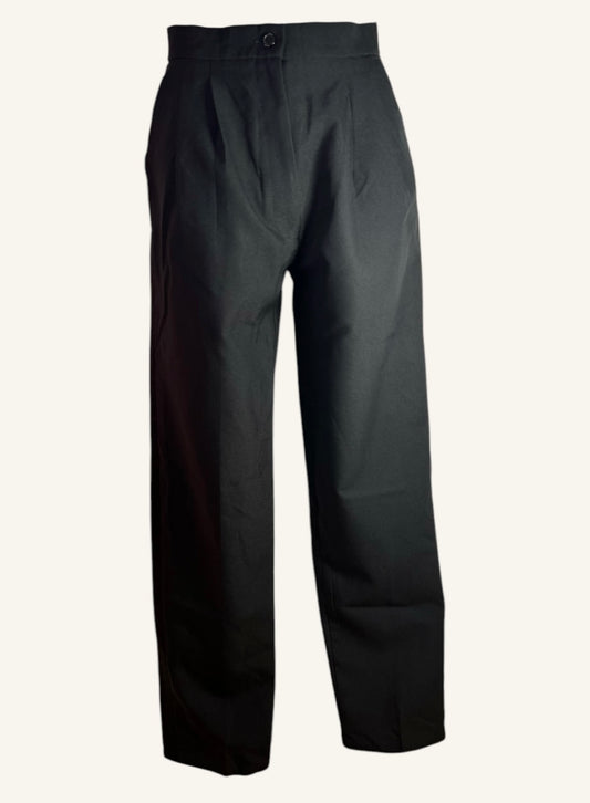 PANTALON À BANDES SATINÉES