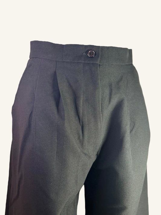 PANTALON À BANDES SATINÉES