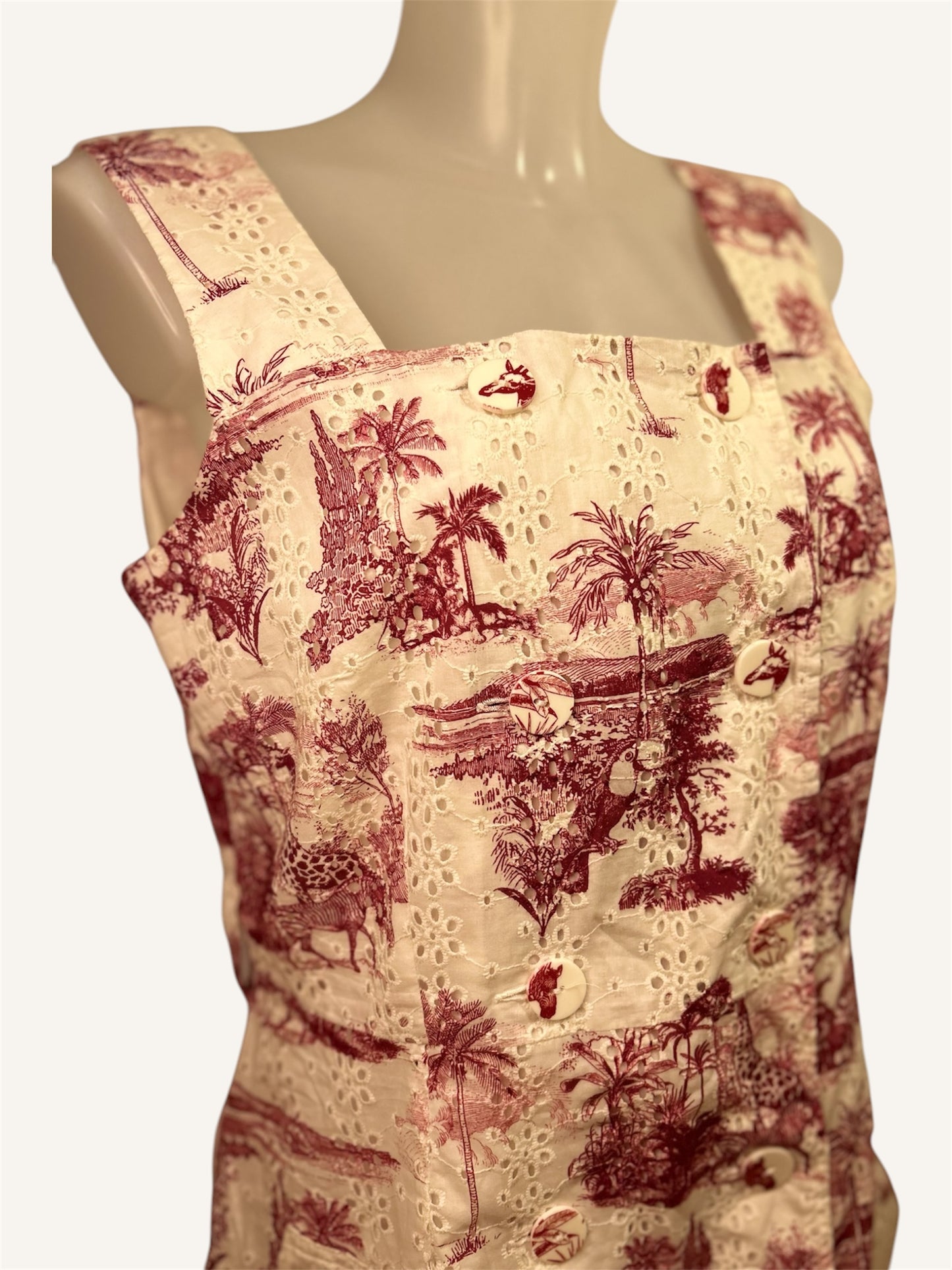ROBE À MOTIFS - UN JOUR AILLEURS