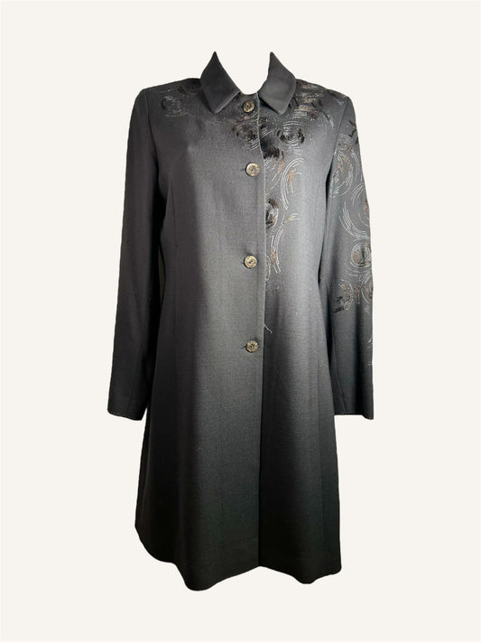 VESTE LONGUE BRODÉE - NITYA