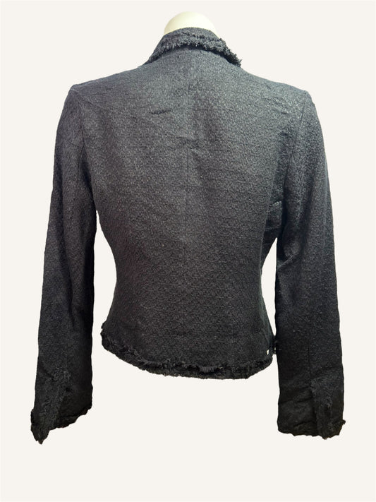 BLAZER À POCHE ET BOUTONS NACRÉS - LIPSTICK