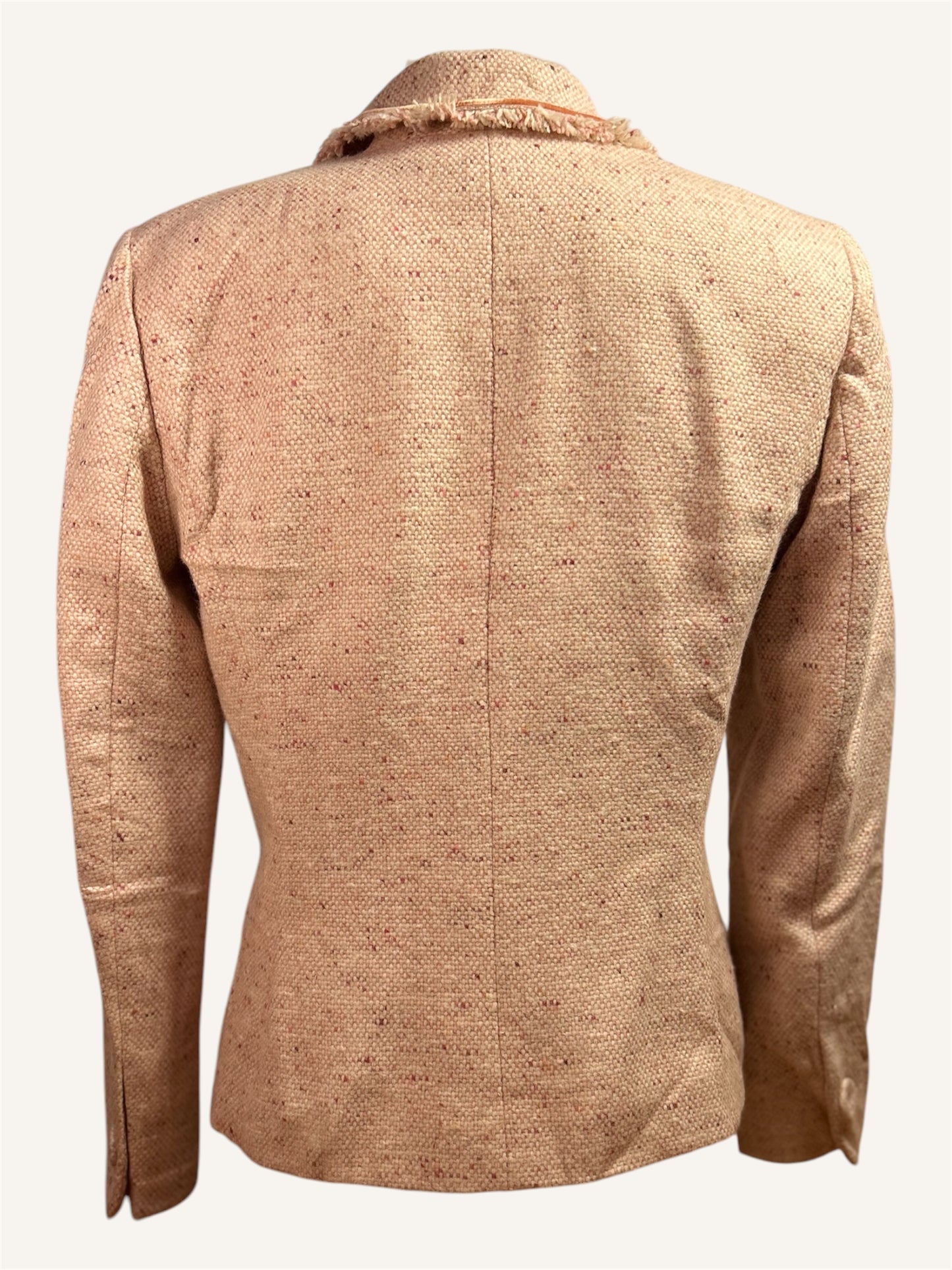 BLAZER À DÉTAILS FRANGES - AT STUDIO