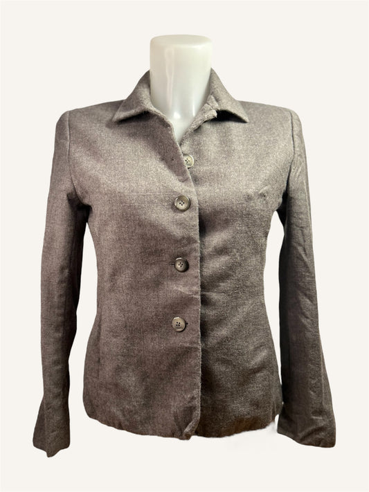 BLAZER COURT AVEC COL À REVERS - PETITE SOPHISTICATE
