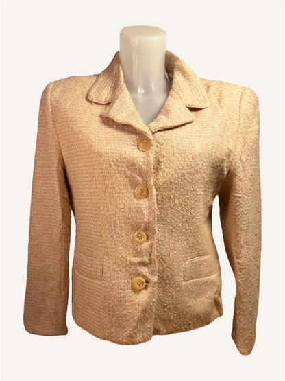 BLAZER COURT À FAUSSES POCHES - VALERIE STEVENS