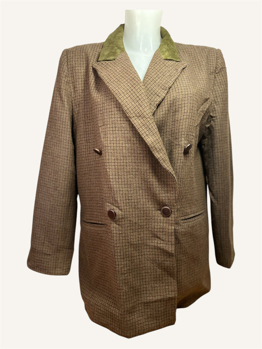 BLAZER À COL REVERS - HERVE BENARD