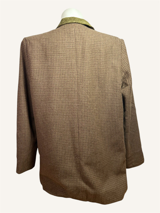 BLAZER À COL REVERS - HERVE BENARD