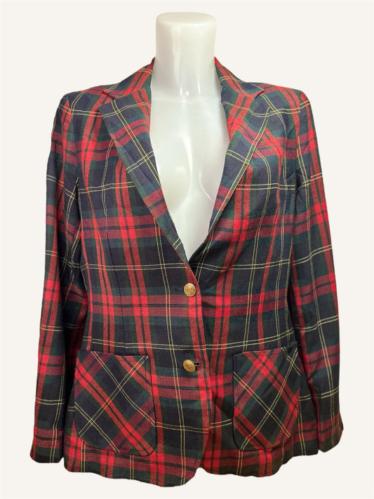 BLAZER À CARREAUX - EVIA