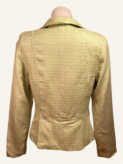 BLAZER COURT À DÉTAILS SATINÉS - HOTKISS